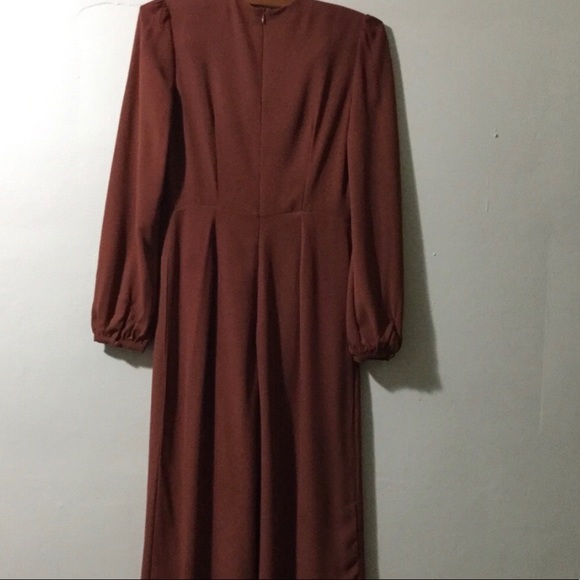 Dreamy vintage style rust jumpsuit - Picture 8 of 8